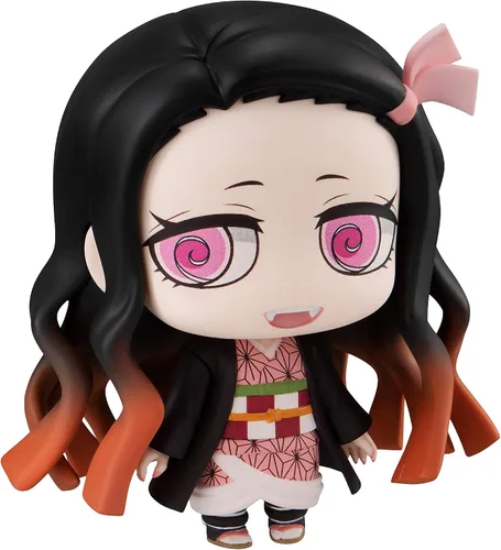 Vista 4 de Chimi Mega Buddy Series! Kimetsu no Yaiba Tanjirou Kamado & Nezuko Nakayoshi Kyoudai Set