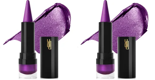 Vista 12 de Brillo labial metálico metalicious de Black Radiance The Lip Sculptor Piedra preciosa de amatista (Lavanda clara)