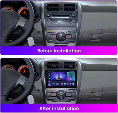 Vista 8 de Estéreo Android Android para Toyota Corolla 2009-2012 Unidad Principal
