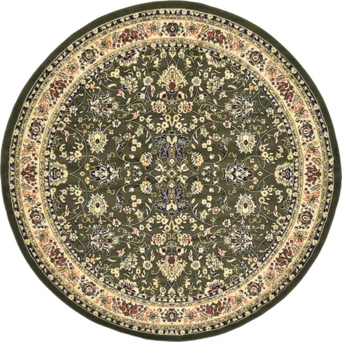 Vista 91 de Unique Loom Sialk Hill Collection - Alfombra de área Washington (6' 1" x 9' Rectángulo Burdeos/Crema)