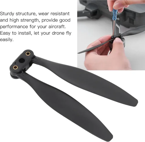 Vista 7 de Hélice de dron, 2 pares de hélices de drones para HS720 HS720E Drone Hélice, cuchillas de repuesto para drones