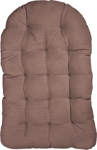 Vista 8 de Mozaic Home - Cojín para silla de huevos para exteriores/interiores, 44 x 27 x 4 pulgadas, cameo