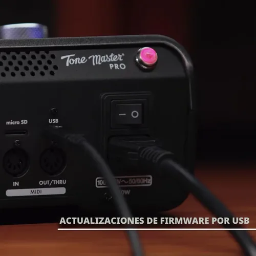 Vista 5 de Fender Tone Master Pro Multi-Effects - Estación de trabajo con pedal de guitarra Tone Master Pro Black Gig Bag (2 artículos)