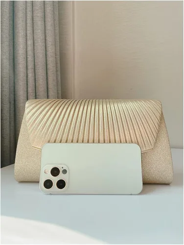 Vista 8 de JUJUCIRING Bolsos de mano para mujer, bolsa de noche con purpurina para boda, cóctel, graduación, fiesta de los años 20