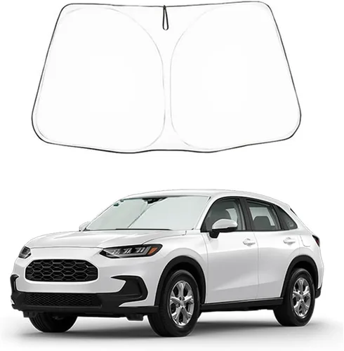 Vista 11 de Parasol plegable para parabrisas delantero de automóvil, protector de parasol de ajuste personalizado para Honda CR-V 2012 2013 2014 2015 2016