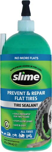 Vista 13 de Slime 10206 - Sellador de reparación de pinchazos de neumáticos planos, evita y repara, todos los neumáticos sin cámara fuera de carretera,