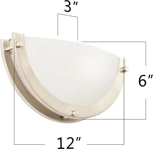 Vista 6 de CLOUDY BAY Aplique de pared LED regulable CRI90+15W 3000K/4000K/5000K de 12 pulgadas, temperatura de color ajustable, regulable, con certificación