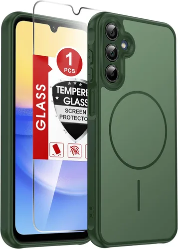 Vista 312 de LeYi Funda para teléfono Samsung-S23: protector de pantalla e imán MagSafe Púrpura