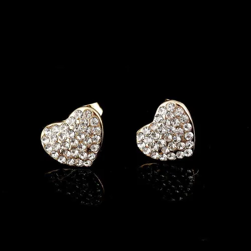 Vista 9 de Giffor Juego de joyas con relleno de oro de 14 quilates para mujer aretes con pulseras regalos Metal