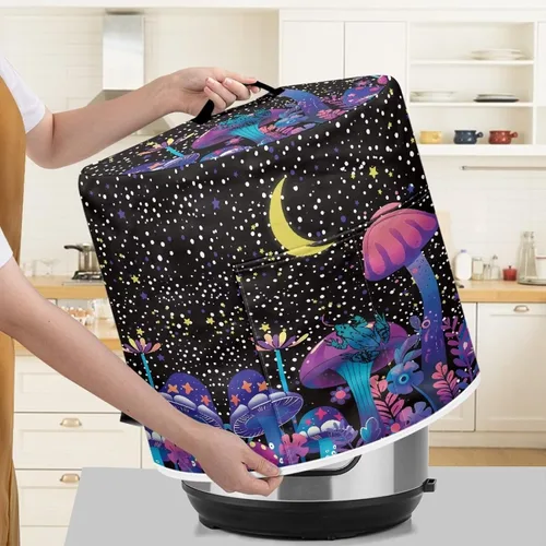 Vista 10 de Flashideas Daisy Butterfly - Funda para olla a presión para mujer, a prueba de polvo, para arrocera, freidora de aire, fundas para electrodomésticos