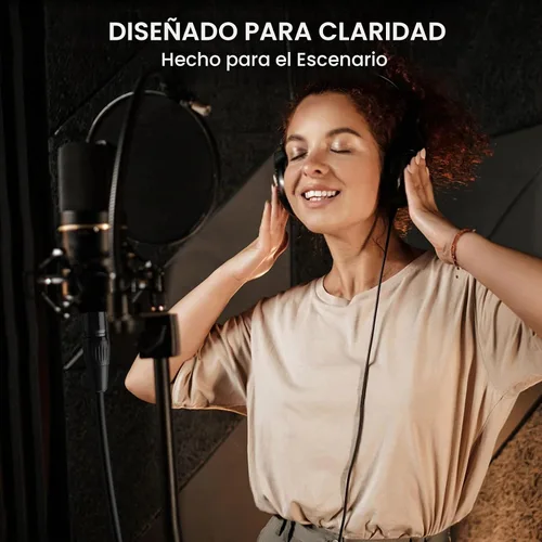 Vista 7 de Cable DMX de 6.5 pies, 8 unidades, cables XLR flexibles chapados