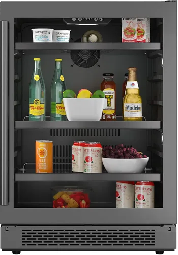 Vista 11 de Avallon ABR151BLSS Centro de bebidas de 15 pulgadas de ancho para 86 latas con iluminación LED