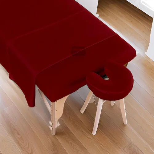 Vista 6 de Cottingon Juego de sábanas de 3 piezas para mesa de masaje, 100% microfibra cepillada de alta calidad, ultraligero, sin arrugas, funda de cama