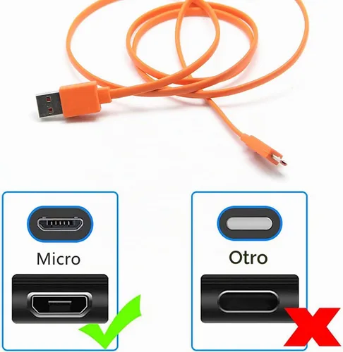 Vista 2 de Aquelo Cable de carga micro USB de carga rápida para JBL Charge 3, Charge 2, Flip 4, Pulse 2, Flip 2, Flip 3, Pulse Wireless Bluetooth Speaker