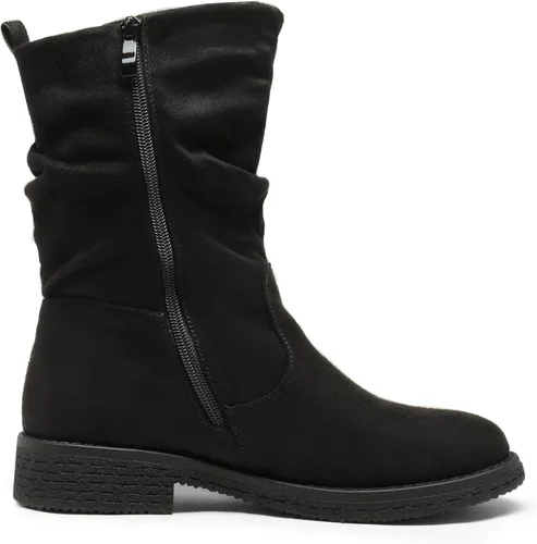 Vista 3 de DREAM PAIRS Botas de invierno a media pantorrilla para mujer