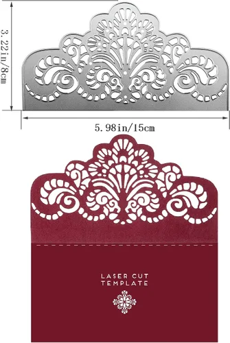 Vista 2 de Boao 3 piezas troqueladas, troqueles de metal para hacer tarjetas, álbum de recortes, tarjetas de papel en relieve, flores surtidas, cortes