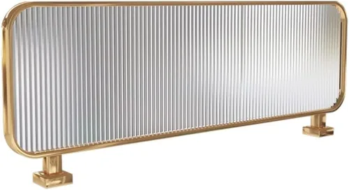 Vista 7 de Paneles de privacidad de pantalla de división comercial, pantalla de protección de plexiglás - Pantalla divisora moderna para oficina, restaurante