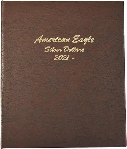 Vista 10 de Dansco Álbum de monedas de águila de plata estadounidense estadounidense 1986 hasta la fecha #7181