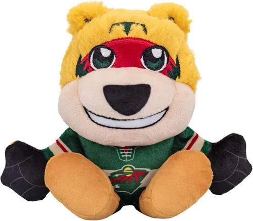 Vista 11 de Bleacher Creatures Boston Bruins Blades 8" Kuricha Mascot Sentada de Peluche - Suave Inspirado en Mascota Chibi de la NHL
