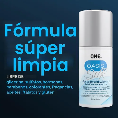 Vista 7 de Oasis Silk - Bomba de 8 onzas líquidas