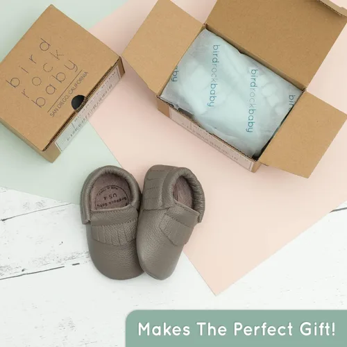 Vista 4 de BirdRock Baby Mocasines - Más de 30 estilos para niños y niñas. Cada par alimenta a un niño
