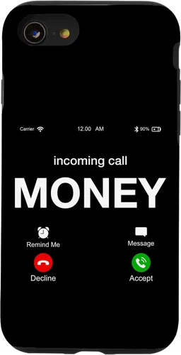 Vista 18 de Incoming Call Money is Calling Illustration Graphic Designs - Carcasa para iPhone 17