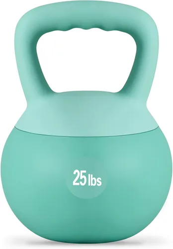 Vista 17 de DlandHome Pesas rusas para entrenamiento de fuerza, ideal para entrenamiento de cuerpo completo y entrenamiento de fuerza, mango de fácil agarre