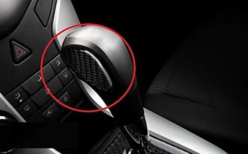 Vista 4 de New Fibra de Carbono Gear Box Cover 3pcs para Chevrolet Cruze 2009 – 2015