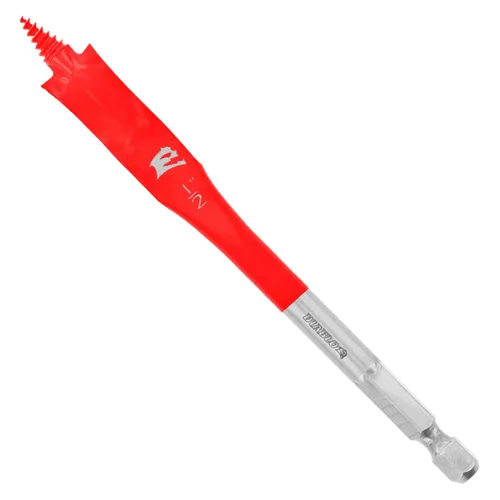 Vista 12 de Diablo Broca de pala para madera - Diseño Speed-TIP - Diámetro de 1-1/2", Longitud de 4", Vástago hexagonal de 1/4" - DSP1090