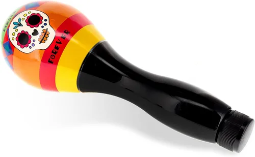 Vista 4 de MAD Beauty Sales de baño Fiesta Forever Maraca – Diseño de calavera de azúcar, aroma a piña y lima, estilo mexicano, baño relajante para remojar