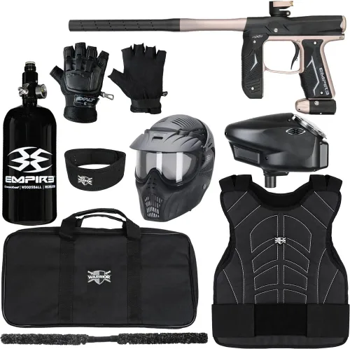 Vista 5 de Action Village Empire Axe 2.0 Protector Level 3 Kit de pistola de paintball