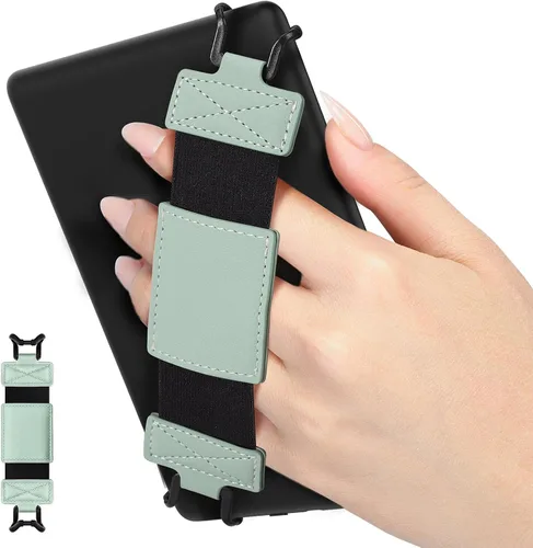 Vista 9 de MoKo Correa de mano suave para Kindle eReaders Fire Tablet de 6-8" Kindle/Kobo/Voyaga/Lenovo/Sony Kindle E-Book Tablet, Correa de mano versátil