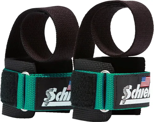 Vista 12 de Schiek Sports 1000-PLS Deluxe Power Lifting Muñequeras - Muñequeras de levantamiento de pesas