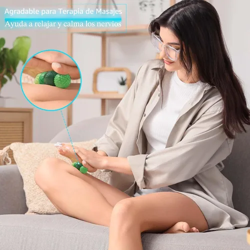 Vista 6 de luckdoor Bolas Magnéticas de Silicona Fidget para Adultos y Adolescentes, 4PCS Juguetes Sensoriales para Aliviar el Estrés para Autismo TDAH
