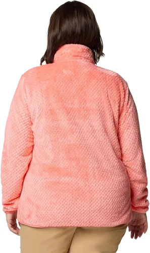 Vista 7 de Columbia - Chaqueta de sherpa Fire Side II con cremallera completa para mujer