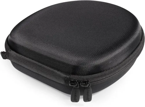 Vista 5 de Funda compatible con auriculares DEWALT con banda para el cuello y auriculares 2 en 1 con altavoces integrados (negro)