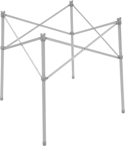 Vista 6 de ALPS Mountaineering Mesa de campamento enrollable de aluminio con configuración rápida y almacenamiento compacto Plata - Nuevo