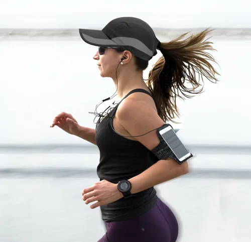 Vista 7 de Gorra de béisbol de secado rápido para hombres y mujeres, con protección solar y protección solar