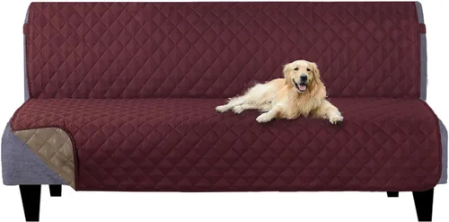 Vista 113 de U-NICE HOME Funda para sillón reclinable, reversible, con correas elásticas, resistente al agua, protege de perros y mascotas, sillón pequeño
