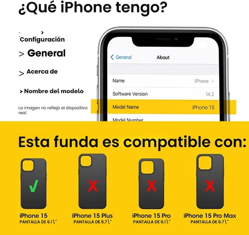 Vista 2 de OtterBox Funda Serie Symmetry+ para iPhone 16e, iPhone 15, iPhone 14 y iPhone 13 (SOLAMENTE), Se Acopla a MagSafe, Ultra-Elegante, Bordes Elevados