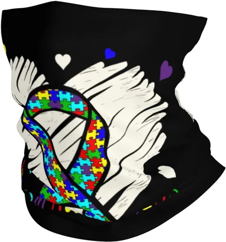 Vista 10 de Pasamontañas para el cuello para adultos, multiusos, protección contra el polvo, el viento, máscara facial, sin costuras, duradera, fina