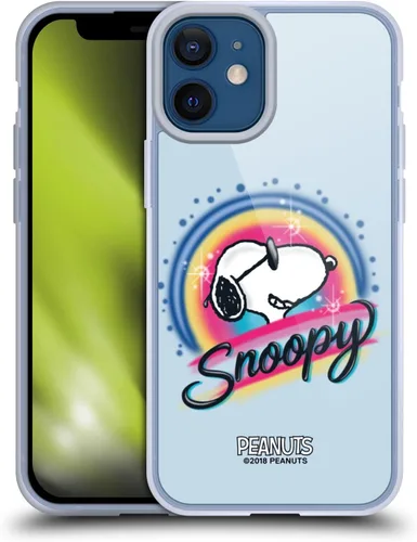Vista 14 de Head Case Designs Funda de gel con licencia oficial de Peanuts Beach Surf Snoopy Boardwalk Airbrush [protección de grado militar] compatible
