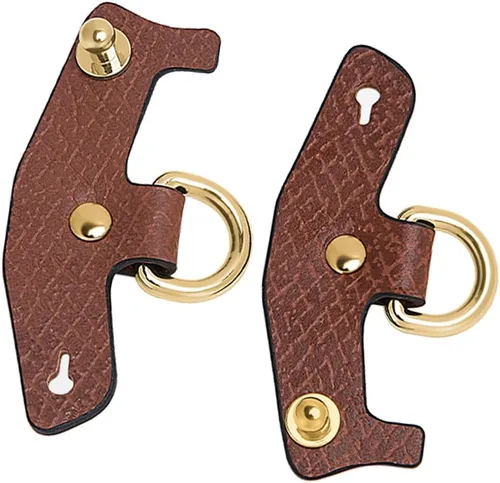 Vista 7 de Chispee Correa de hombro para bolsa de cuero, correas de repuesto para bolso cruzado, kit de conversión ajustable para mini bolso Longchamp