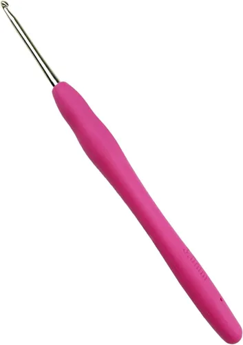 Vista 10 de Mdoker Tamaño B/1 (0.079 in), ganchos de ganchillo extra largos para manos artríticas, mango ergonómico suave para principiantes y amantes