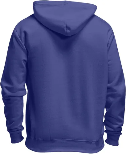 Vista 2 de XIAXOGOOL Sudaderas ligeras con capucha para hombre, talla grande, estampado de letras de EE. UU., casual, manga larga, sudadera sin botones