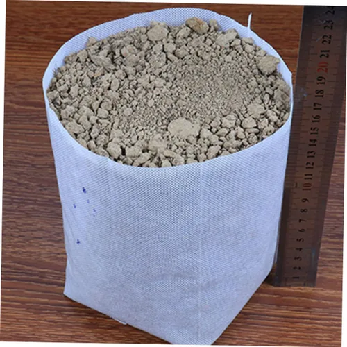 Vista 5 de 200pcs Non-Woven Fabric Grow Bags Thickened Seedling Nursery Planters 9x12cm Biodegradable Garden Planting Pots for Vegetable and Flower Cultivation