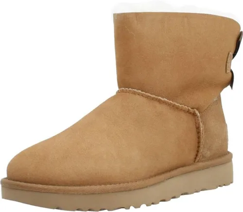 Vista 7 de UGG Botas Mini Bailey Bow II para mujer Negro