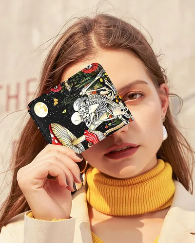 Vista 6 de Bistup Cartera de órgano, Calavera de 8 hongos, Moderno