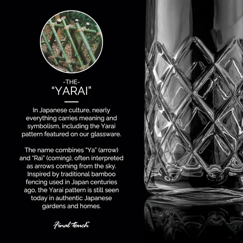 Vista 8 de Final Touch Yarai - Jarra mezcladora con colador Hawthorne - Eleva tu experiencia de cóctel con elegancia clásica y vertido de precisión