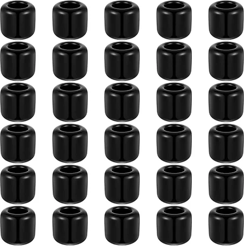 Vista 9 de Suclain 10 Pcs 0.7 Inch Chime Candle Holder Small Candle Holders Ceramic Holder for Rituals, Spells, Vigil, Altar, Witchcraft, Wiccan Supplies
